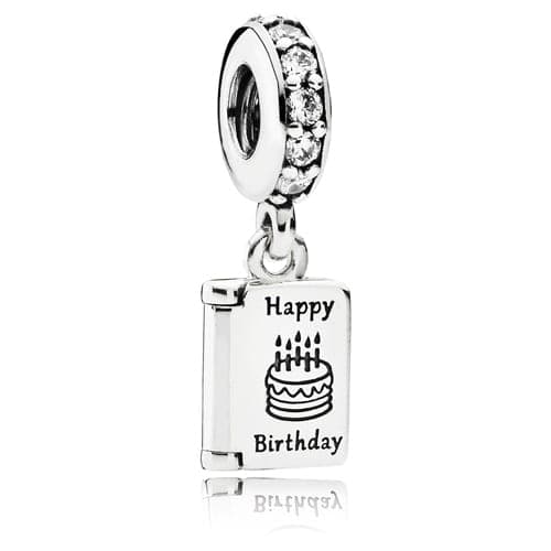 Pandora Birthday Wishes Dangle 791723C 791723CZ — photo 1 of 1