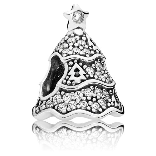 Twinkling Christmas Tree Charm