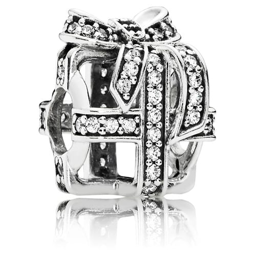 Silver All Wrapped Up Charm