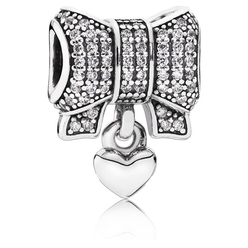 Heart and Bow Charm
