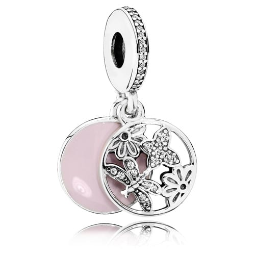 Springtime Dangle with Soft Pink Enamel