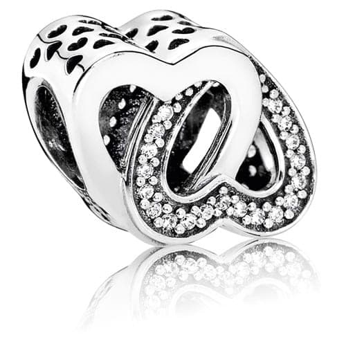 Pandora Entwined Love Charm 791880C 791880CZ — Foto 1 von 1
