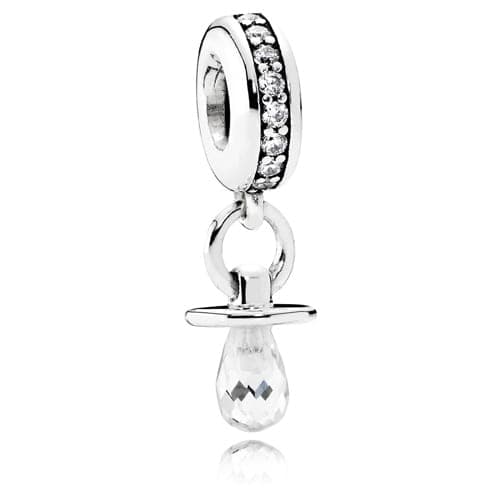 Pandora Pacifier Dangle with Zirconia 791890C 791890CZ — photo 1 of 1