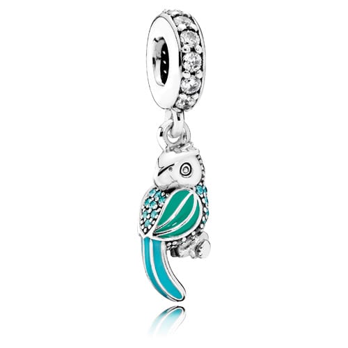 Tropical Parrot Dangle