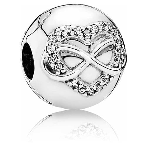 Pandora Infinity Heart Clip 791947CZ 791947 — foto 1 di 1