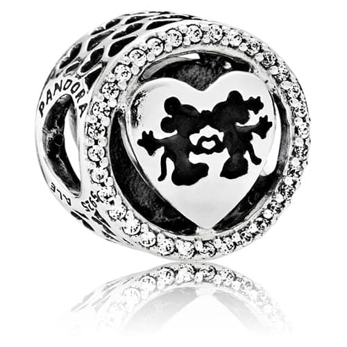 Pandora Disney Mickey and Minnie Love Charm 791957CZ 791957 — foto 1 de 1