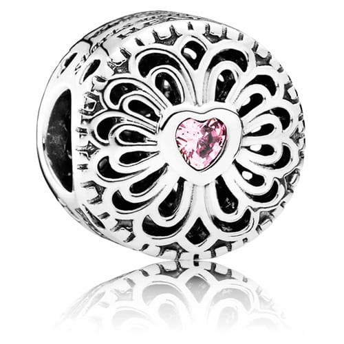 Love and Friendship Heart Charm