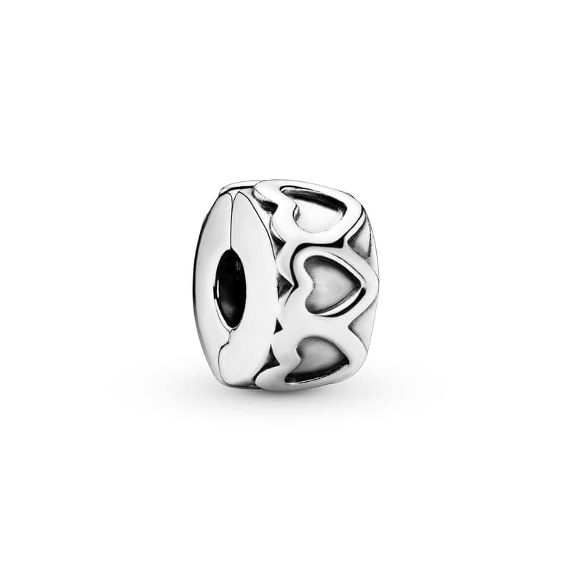 Pandora Band of Hearts Clip Charm 791978 — Foto 1 von 1