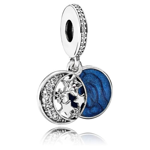 Moon & Blue Sky Dangle Charm