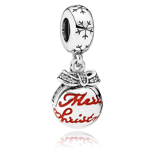 Merry Christmas Bauble Dangle