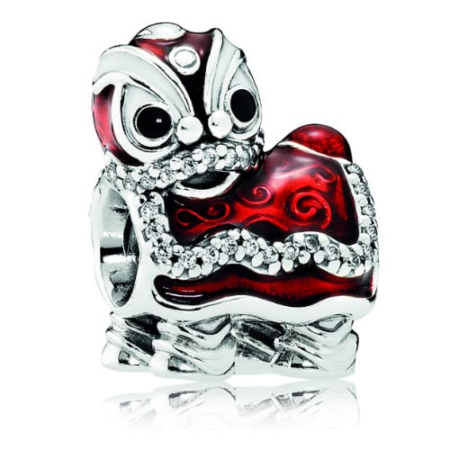 Chinese Lion Dance Charm