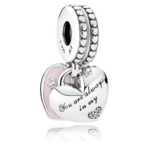 Pandora Mother and Daughter Hearts Dangle 792072E 792072EN40 — Foto 1 von 2
