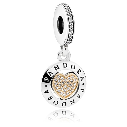 Pandora Signature Heart Dangle