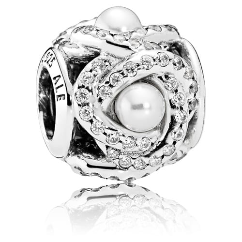 Luminous Love Knot Charm