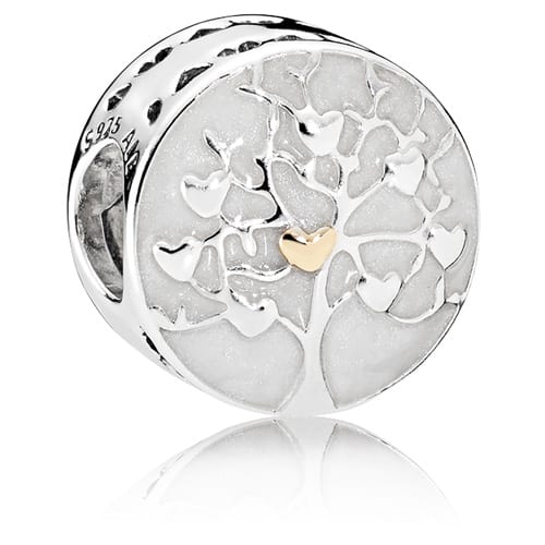 Tree of Hearts Charm