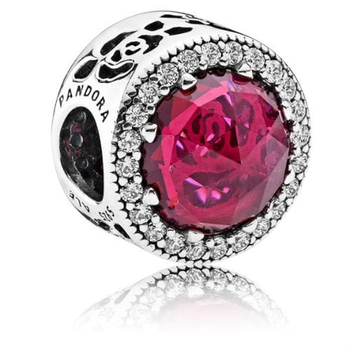 Disney Belle Radiant Rose Charm