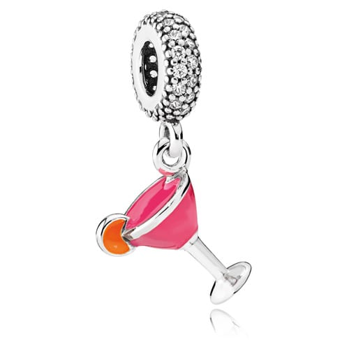 Fruity Cocktail Glass Dangle