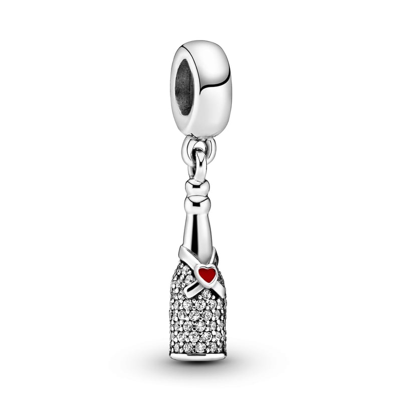 Sparkling Wine Bottle Dangle Charm