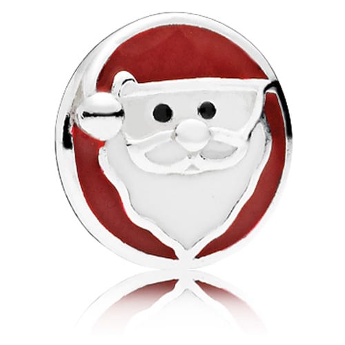 Jolly Santa Locket Charm