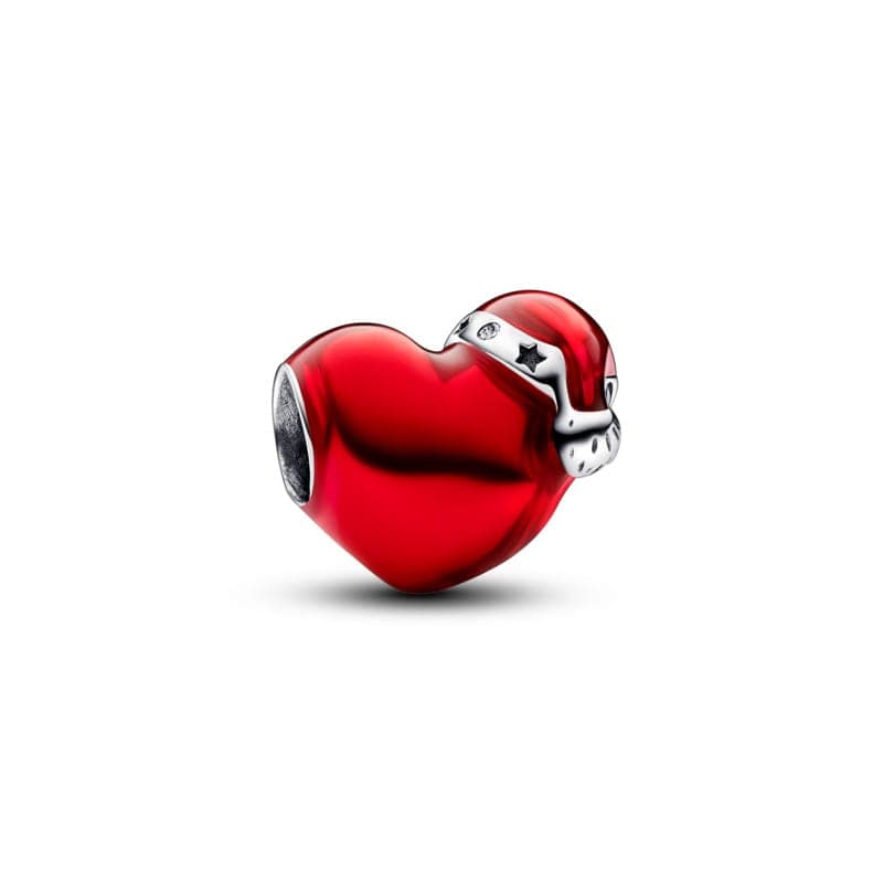 Pandora Red Christmas Heart Charm 792336C01 792336 — Foto 1 von 1