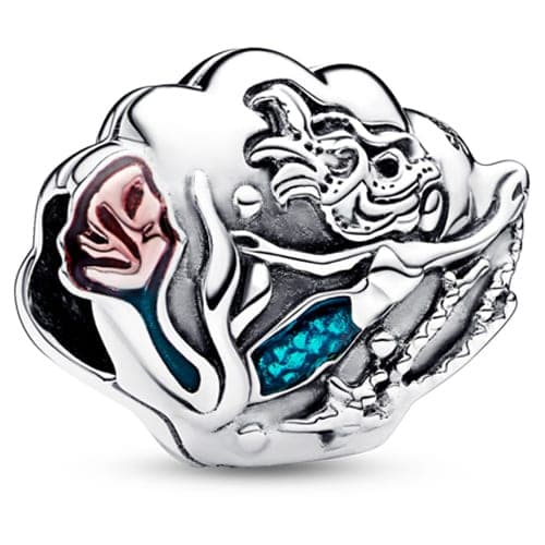Pandora Disney The Little Mermaid Seashell Charm 792687C01 792687 — Foto 1 von 1