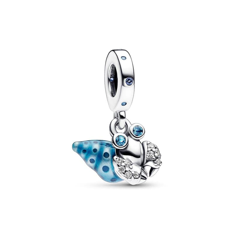 Pandora Glow-in-the-dark Hermit Crab Dangle Charm 792700C01 792700 — Foto 1 von 1