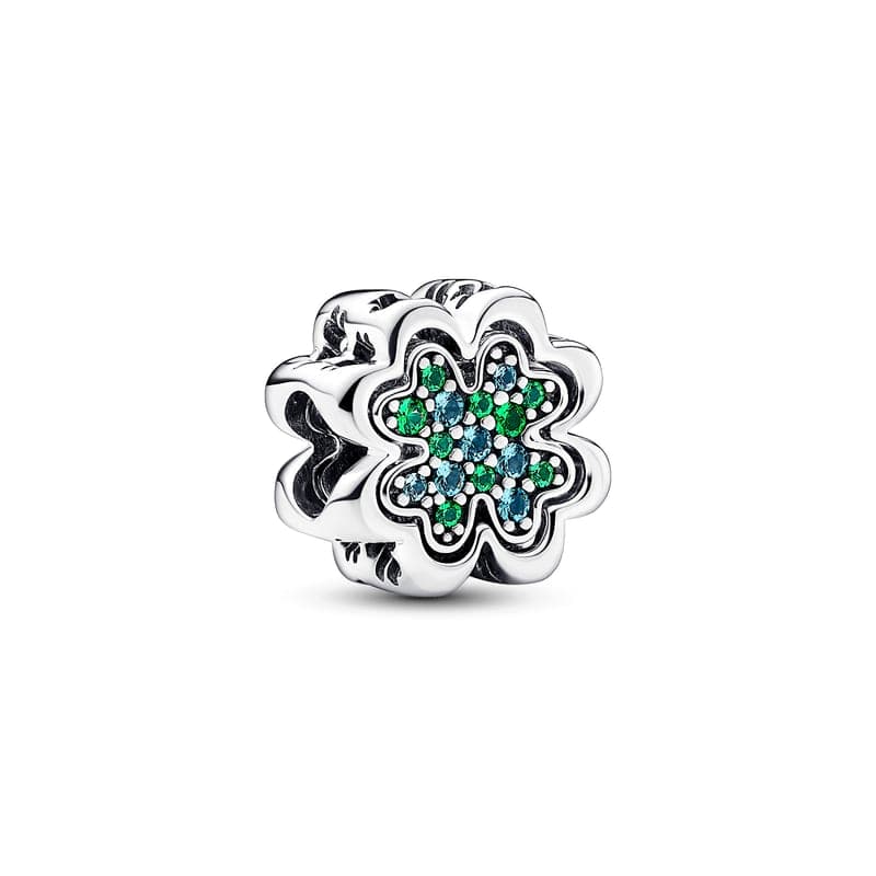 Pandora Splittable Four Leaf Clover Charm 792752C01 792752 — Foto 1 von 1