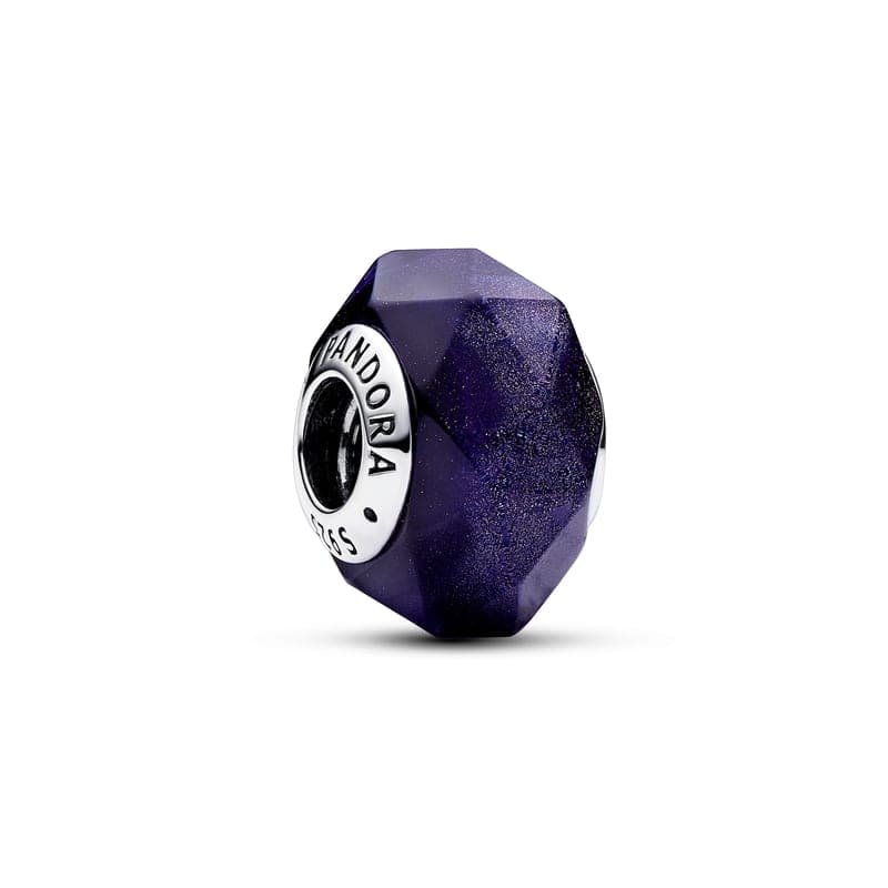 Pandora Faceted Blue Murano Glass Charm 792984C00 792984 — Foto 1 von 1