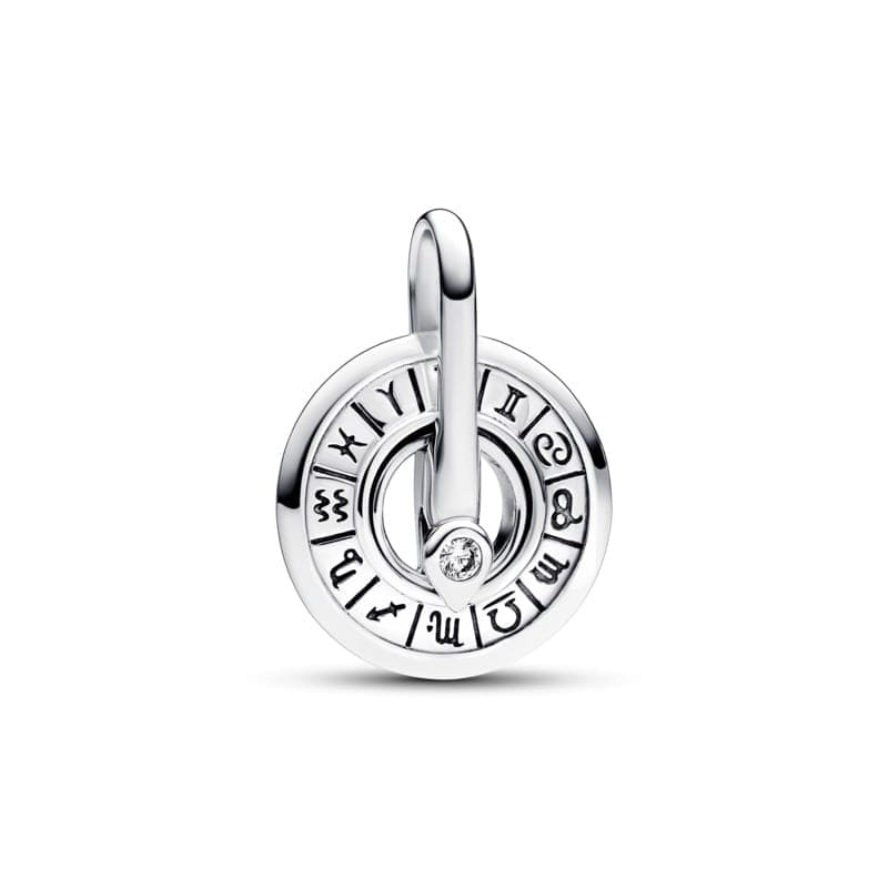Pandora Zodiac Wheel Medallion Charm 793038C01 793038 — Foto 1 von 1
