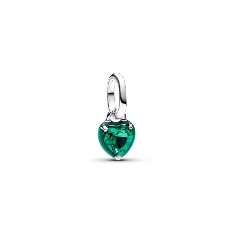 Pandora ME Green Chakra Heart Mini Dangle