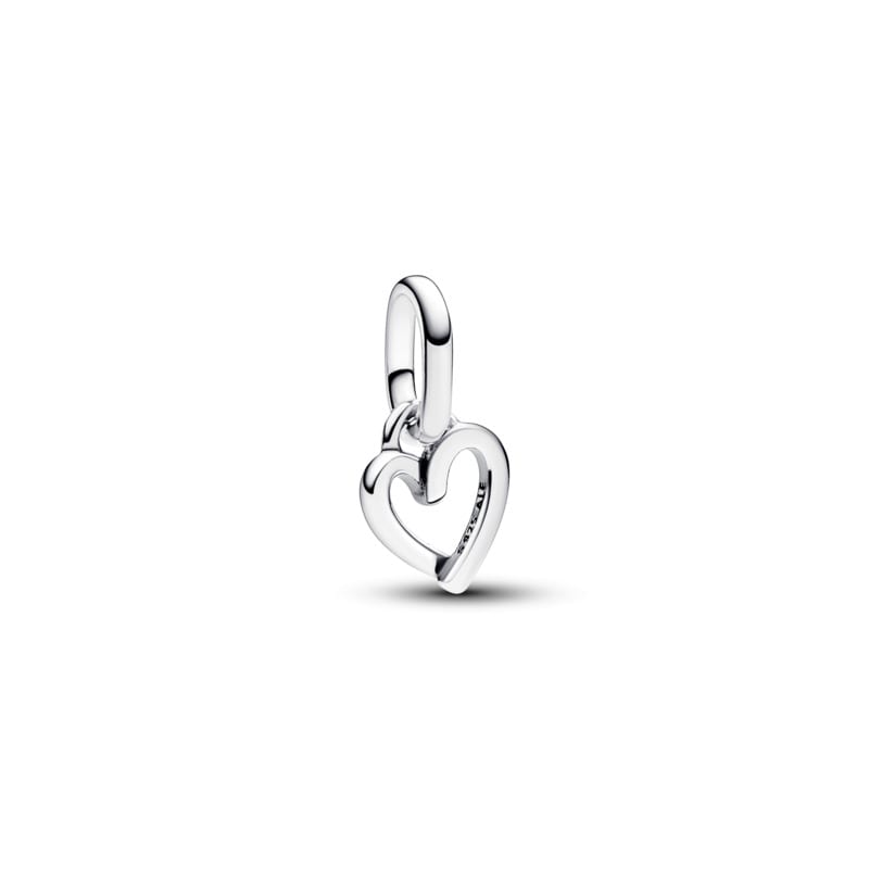 Freehand Heart Mini Dangle Charm