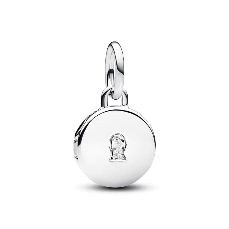 Pandora Openable & Engravable Love Locket Dangle Charm 793066C01 793066 — Foto 1 von 1