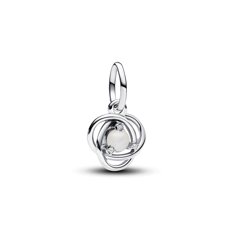 June Eternity Circle Dangle