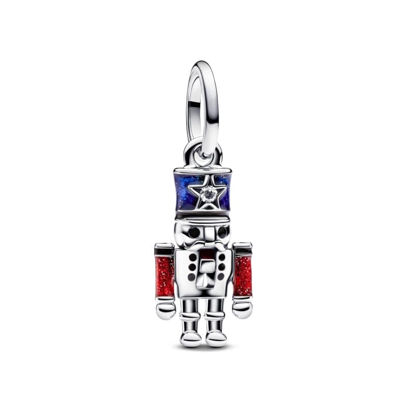 Pandora Moveable Nutcracker Dangle Charm 793583C01 793583 — Foto 1 von 1