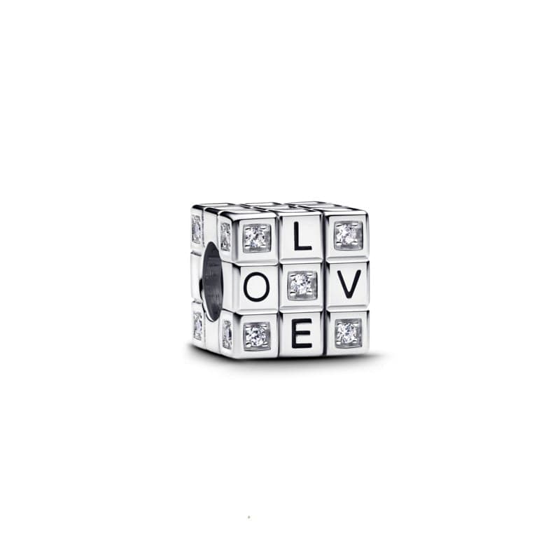 Pandora Movable Game Cube Charm 793672C01 793672 — Foto 1 von 1