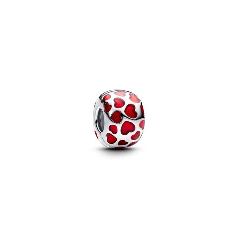 Pandora Round Hearts Clip Charm 793679C01 793679 — Foto 1 von 1