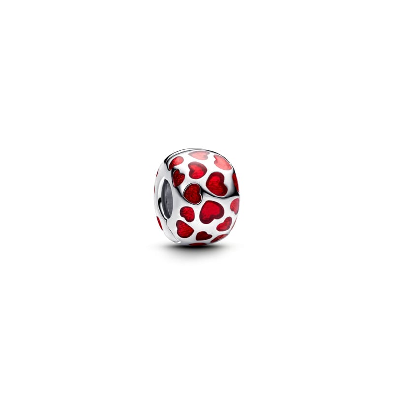 Round Hearts Clip Charm