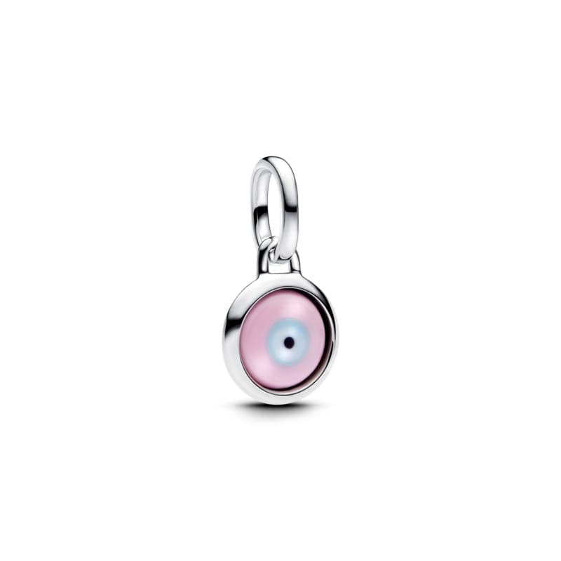 Pandora Engravable Evil Eye Murano Glass Mini Dangle Charm 793693C00 793693 — photo 1 of 1