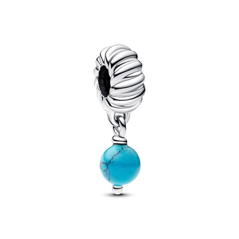 Turquoise-coloured Dangle Charm