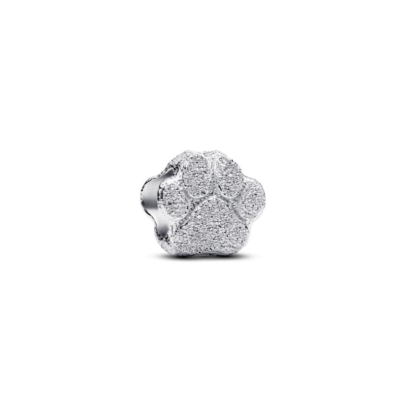 Textured Paw Mini Charm
