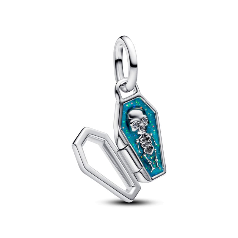 Glow-in-the-dark Openable Coffin Charm