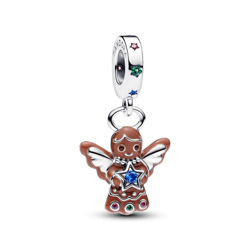 Gingerbread Angel Dangle Charm
