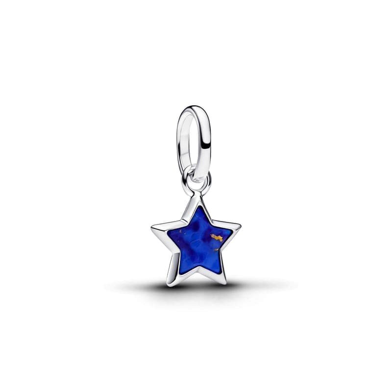 Pandora Blue Star Mini Dangle Charm 794613C01 794613 — Foto 1 von 1