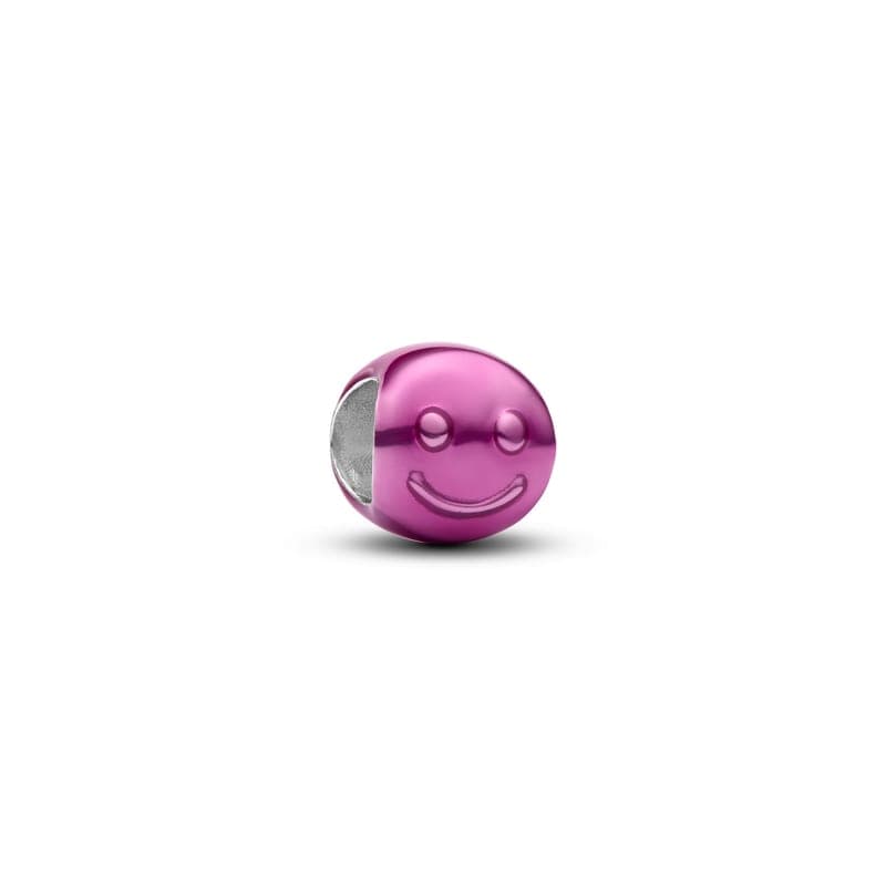 Pandora Pink Happy Face Mini Charm 794815C01 794815 — photo 1 of 1