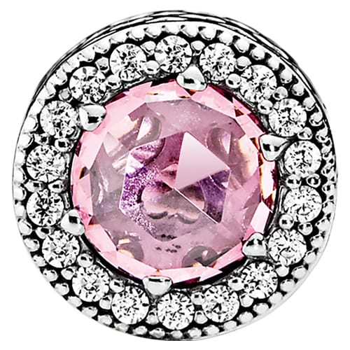 Essence Appreciation Charm with Pink Zirconia