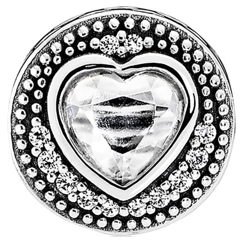 Essence Passion Charm with Clear Zirconia