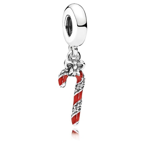 Sparkling Candy Cane Dangle