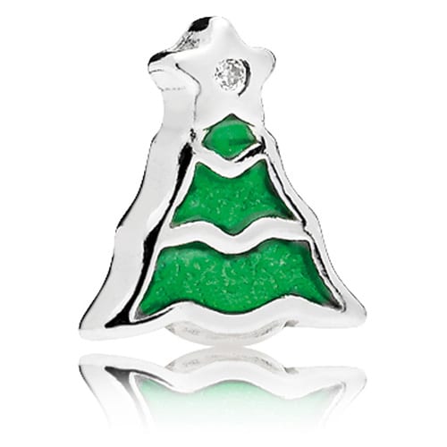 Christmas Tree Locket Charm