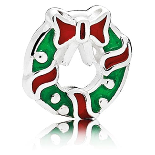 Pandora Holiday Wreath Locket Charm 796397ENMX 796397 — photo 1 of 1