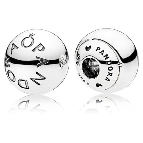 Pandora Logo Open Bangle End Caps 796489 — Foto 1 von 1